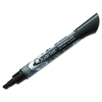 Quartet® Enduraglide Dry Erase Marker, Broad Chisel Tip, Black, Dozen freeshipping - TVN Wholesale
